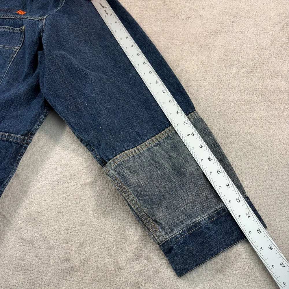Vintage‎ Y2K Phat Farm Denim Baggy Hip Hop Jacket 3XL Jeans 38x33 Set